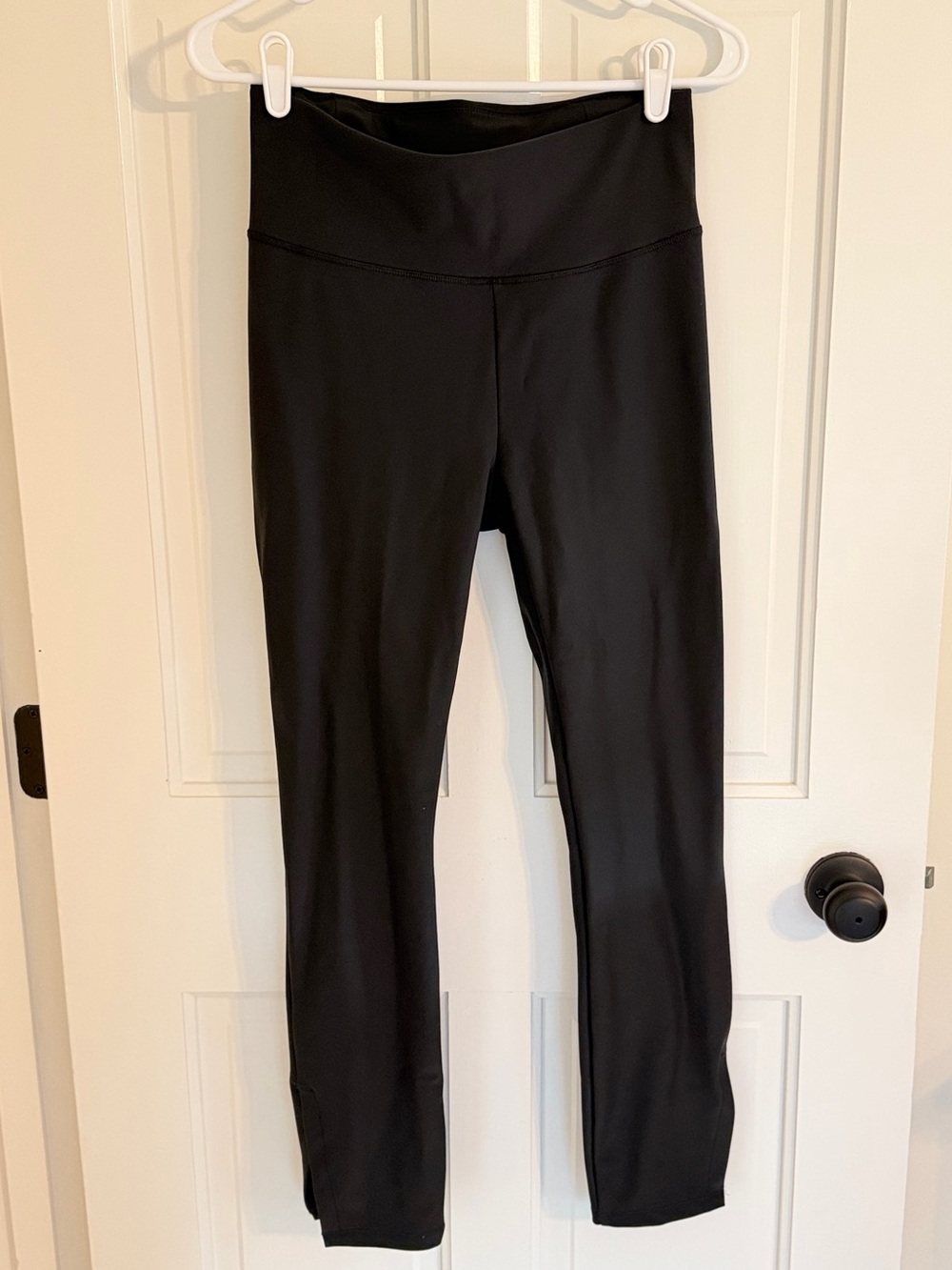CALIA‎ Black High Rise Ankle Slit Leggings Women’s Medium